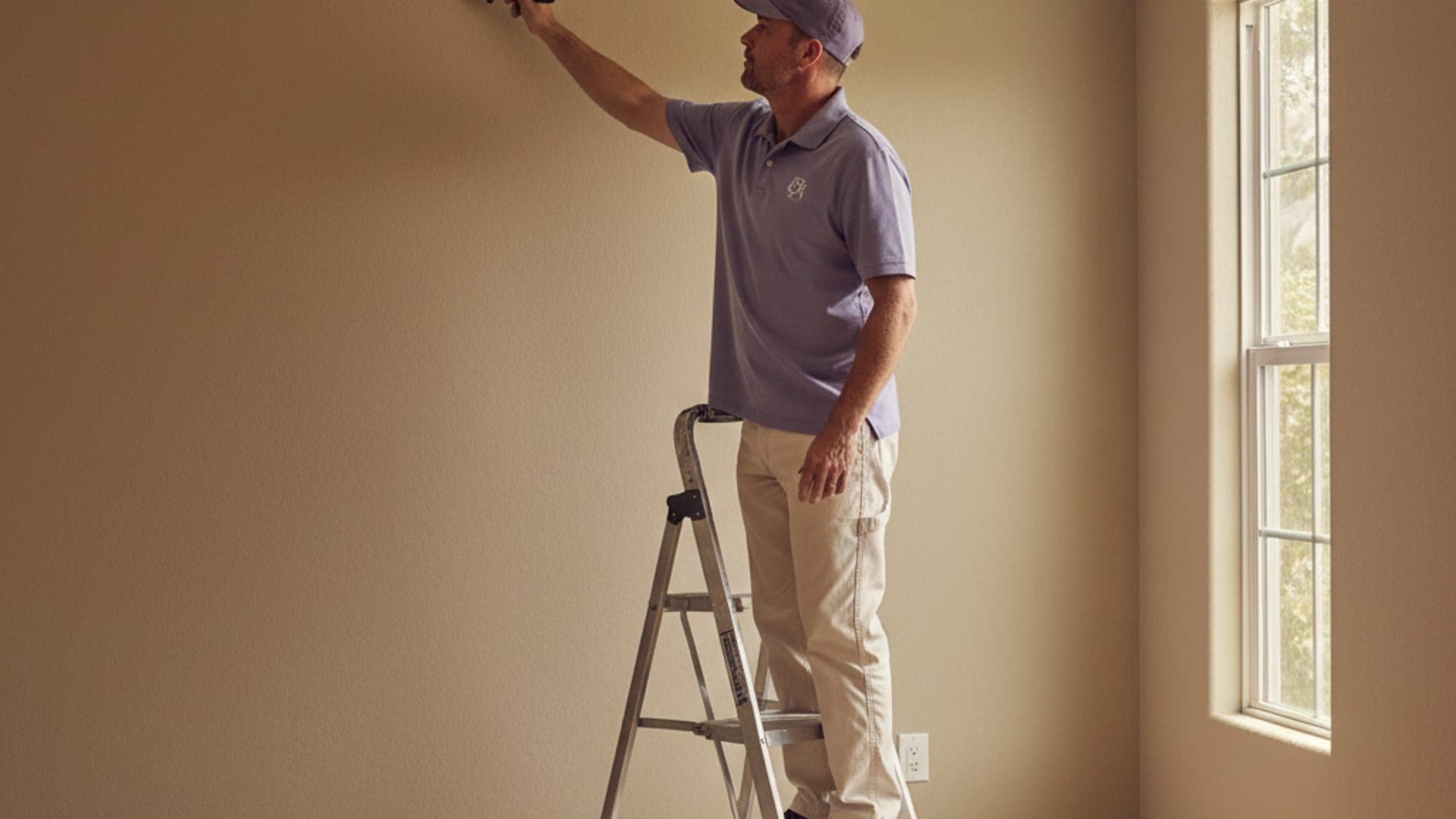 San Diego coastal home being prepped for an exterior repaint