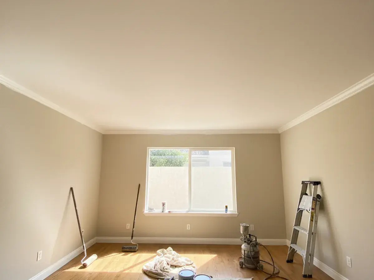 Popcorn Ceilings detail work by a licensed painter in Tierrasanta, CA